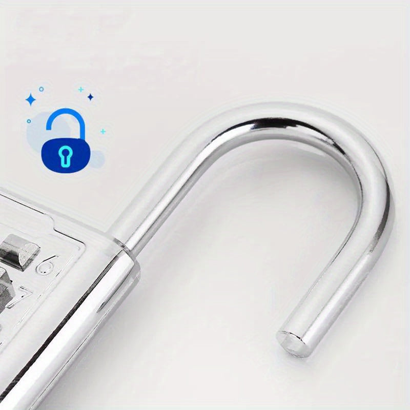 Heavy-Duty Zinc Alloy 8-Digit Combination Lock for Luggage Travel Security