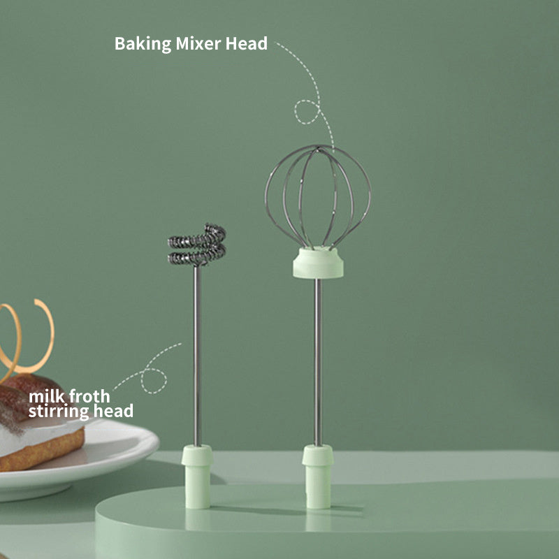 Electric Milk Frother Handheld Coffee Whisk for Home Use, Perfect for Lattes and Cappuccinos