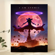 Shadow Cid Atomic Canvas Art Poster for Home Decor Indoor Outdoor Portrait Wall Art