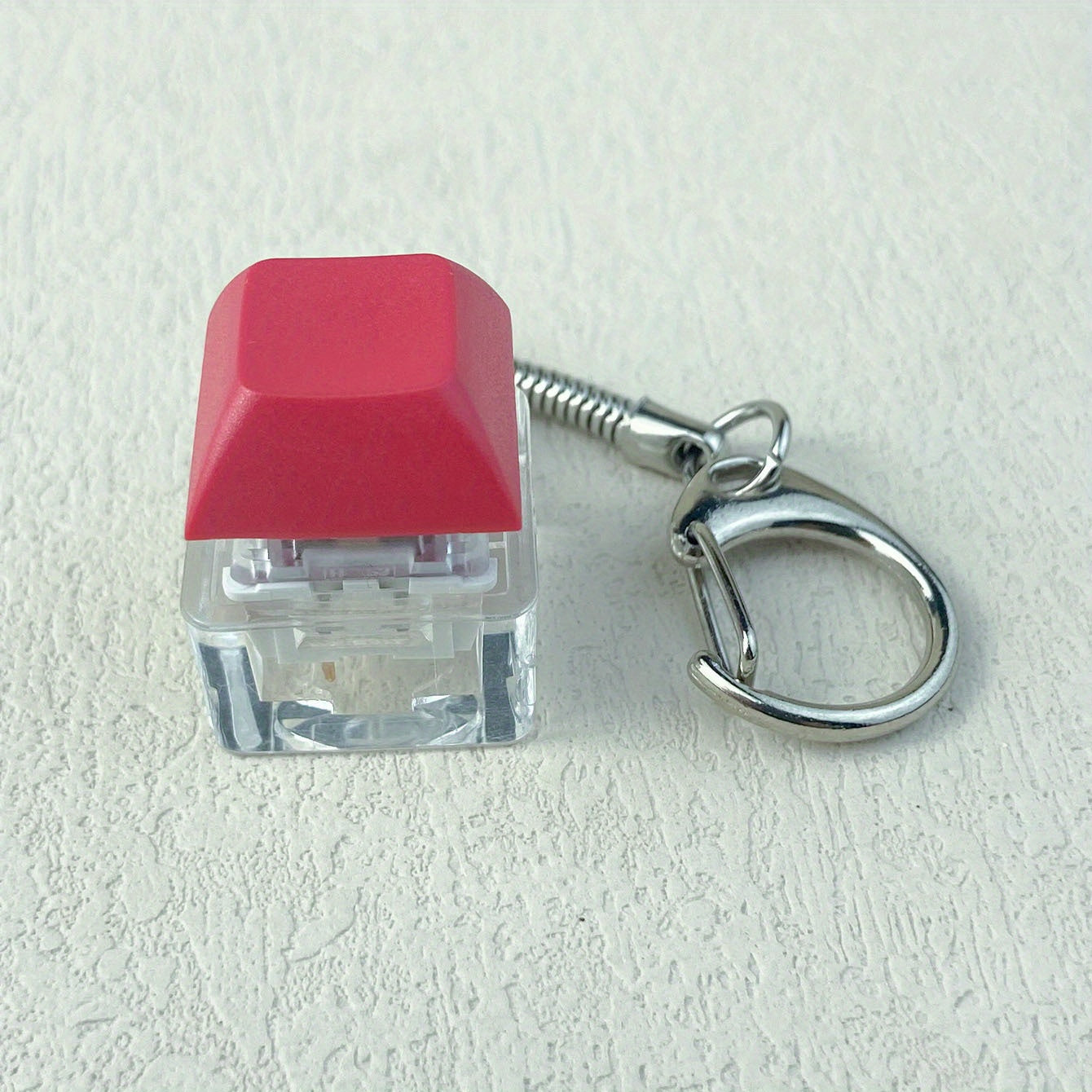 Adult Fidget Keychain Keyboard Toy Stress Relief Finger Decompression Button