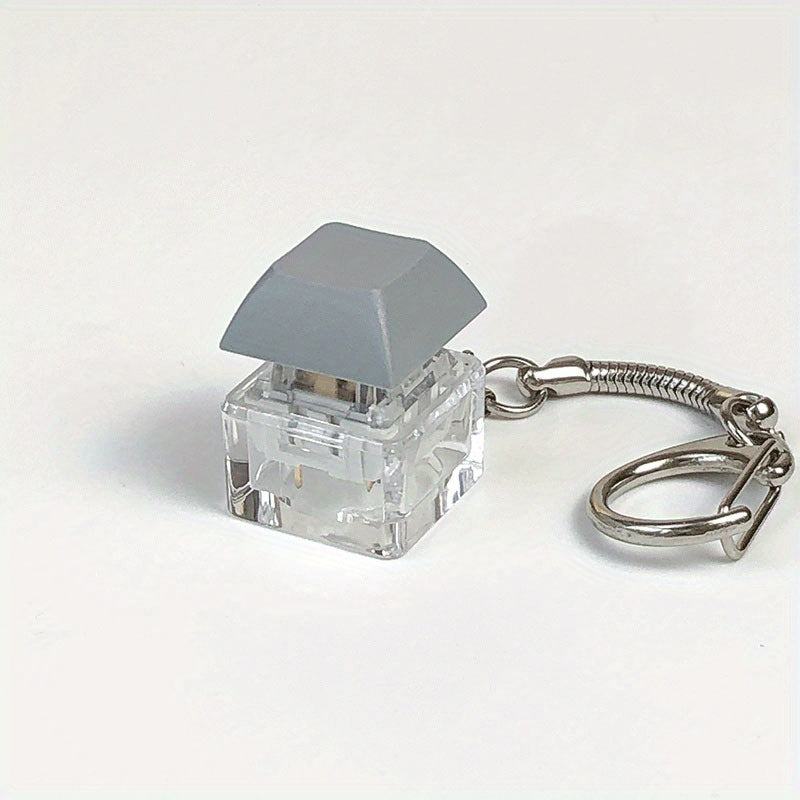 Adult Fidget Keychain Keyboard Toy Stress Relief Finger Decompression Button