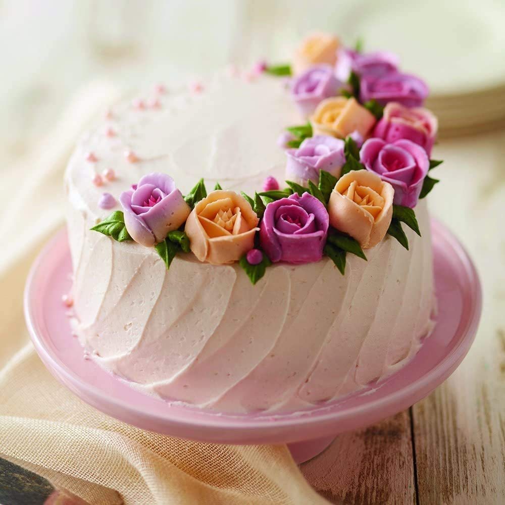 55 dona bilan zanglamaydigan po'latdan yasalgan tort bezak to'plami - Cupcake, pechene va boshqa narsalar uchun piping uchlari, couplerlar va sumkalar bilan to'liq. DIY pishirish, Halloween, Rojdestvo va bolalar partiyalari uchun ideal.