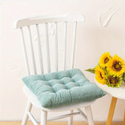 Solid Color Seat Cushion for Chairs Thickened Anti-Slip Foul-Resistant All-Season Home Dining and Office