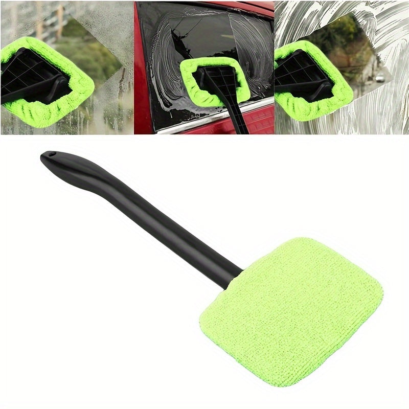 Kit de cepillos de limpieza de ventanas premium para coches con mango cómodo