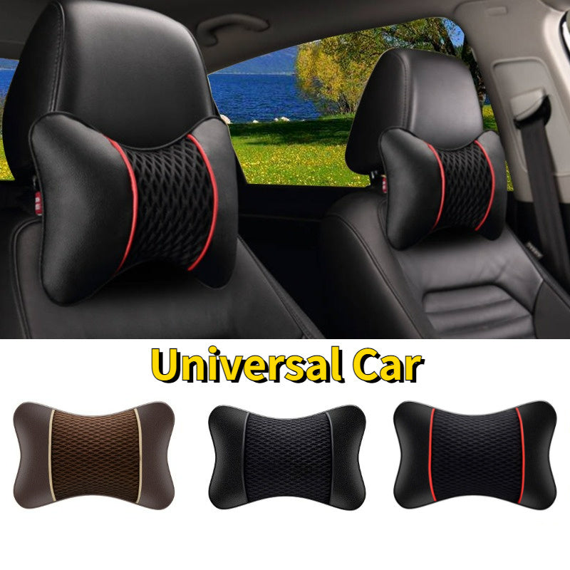 Avtomobillar uchun 2 ta Universal Faux Charm qo'shma tishli bo'yin bo'lagi uchun yostiq