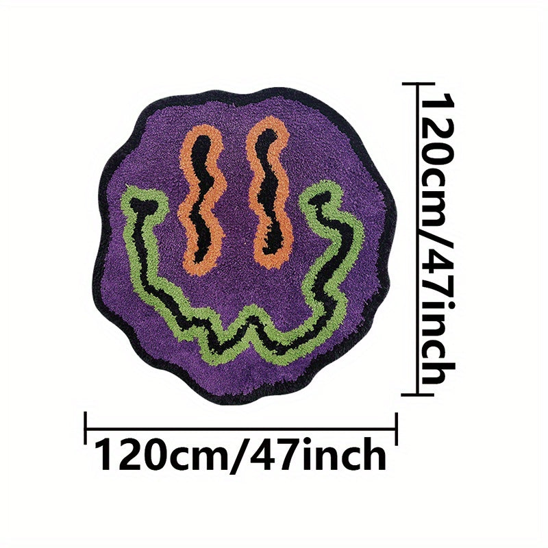 Yaratuvchi Wave yuz mato yumshoq pol mato uchun yashash xonasi va yotoqxona uchun, sirpanishga qarshi, imitatsiya kaşmir