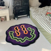 Yaratuvchi Wave yuz mato yumshoq pol mato uchun yashash xonasi va yotoqxona uchun, sirpanishga qarshi, imitatsiya kaşmir