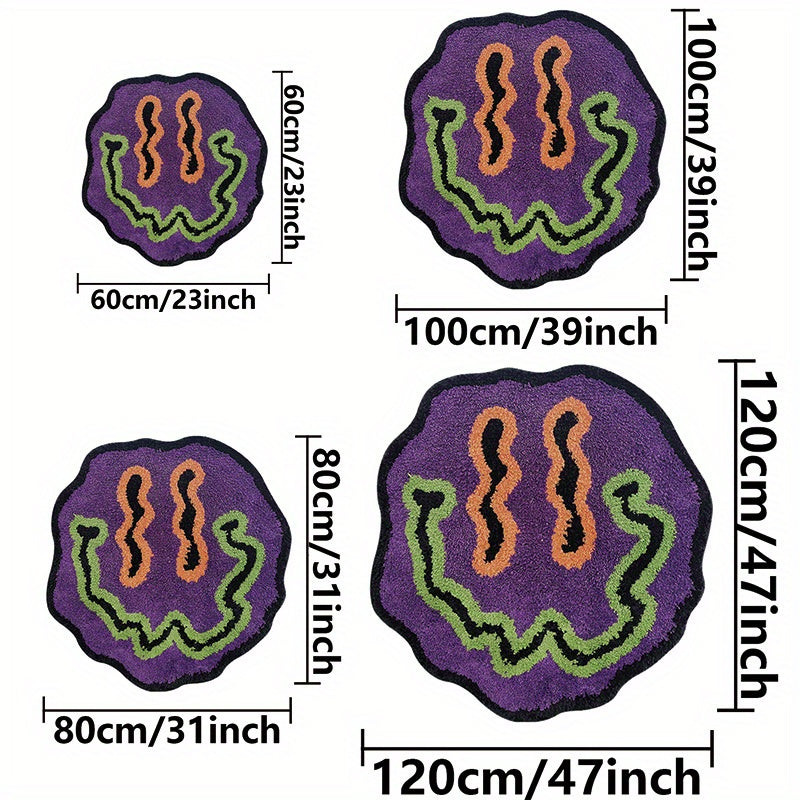 Yaratuvchi Wave yuz mato yumshoq pol mato uchun yashash xonasi va yotoqxona uchun, sirpanishga qarshi, imitatsiya kaşmir
