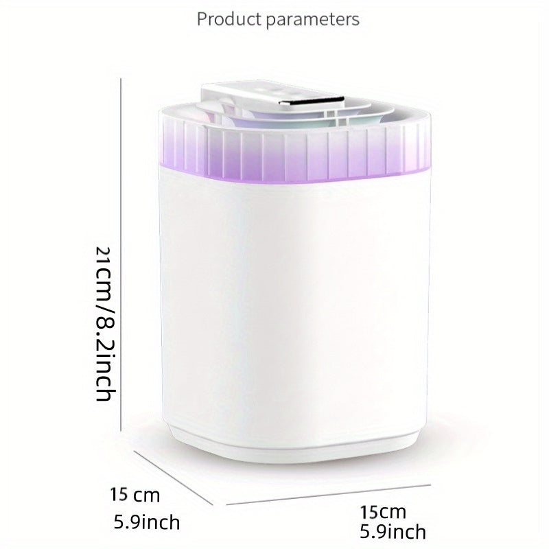 Silent Rhythm 3L Ultrasonic Humidifier for Home Office Quiet Mist with 3 Spouts