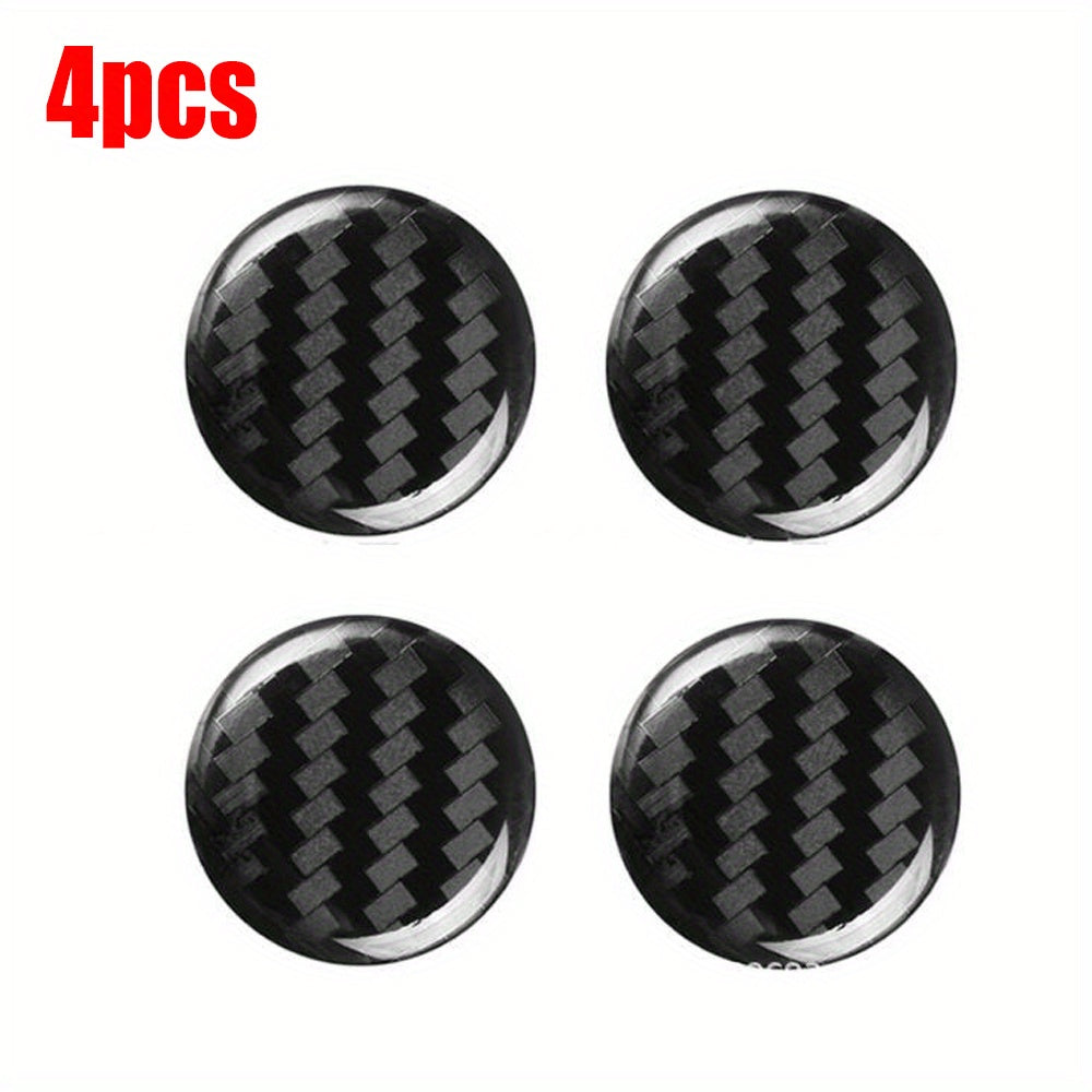 4 dona O'z-o'zidan yopishadigan avtomobil eshigi kalit teshigi stikerlari, bardoshli PVC himoya etuvchi decal