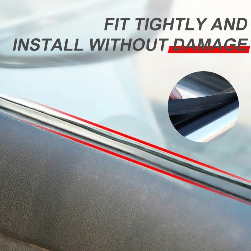 Car Window Seal Strip Rubber Door Edge Guard Noise Reduction Vibration Dampening 3m