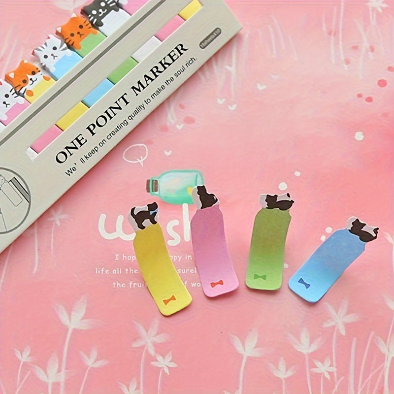 Notas adhesivas index con pegamento para estudiantes oficina papelería escolar