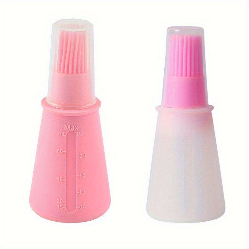 Silicone BBQ moy shishasi cho'tkasi issiqqa chidamli, oson tozalanadigan, sayohat va piknik kabi tashqi faoliyatlar uchun mos va Eid Al-Adha bayramlari uchun mukammal.