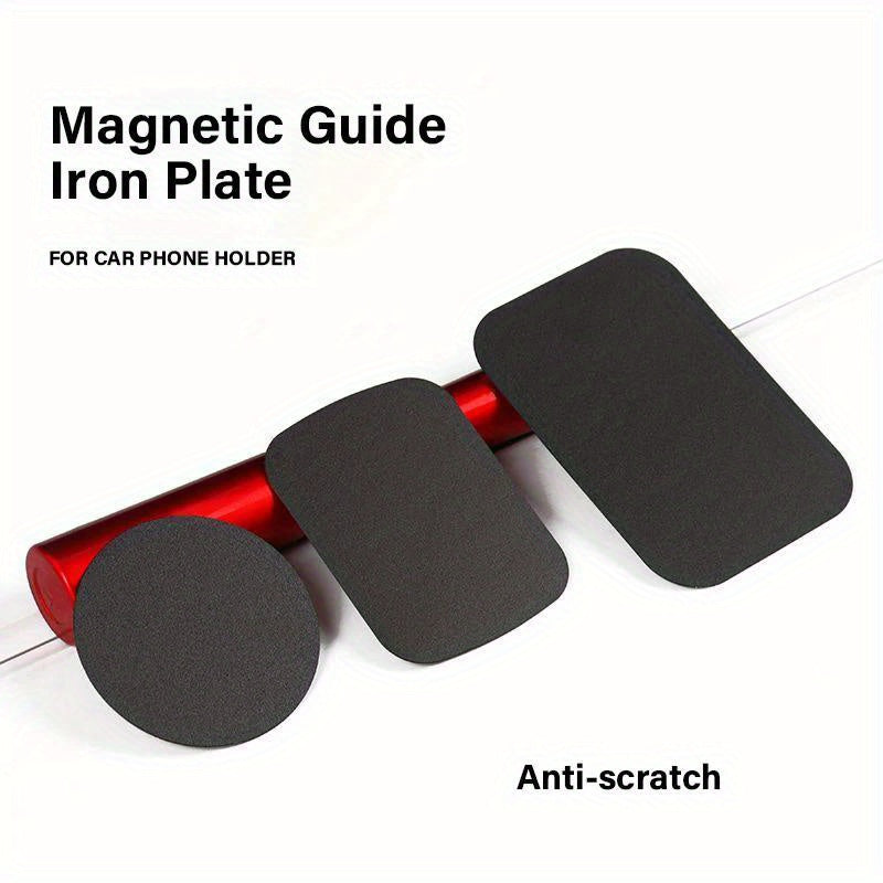 Universal magnitli metall plitasi avtomobil telefon uchun tutqich, chizishga qarshi, qattiq po'lat list
