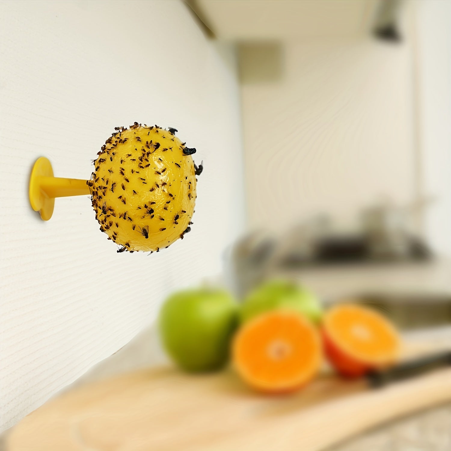 Fly Trap Sticky Balls for Home and Kitchen, Fruit Fly Pest Control