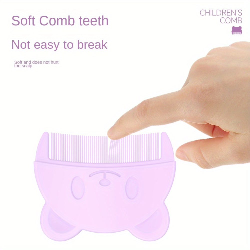 Baby Hairbrush and Comb Set for Infants Soft Bristles Gentle Head Massage