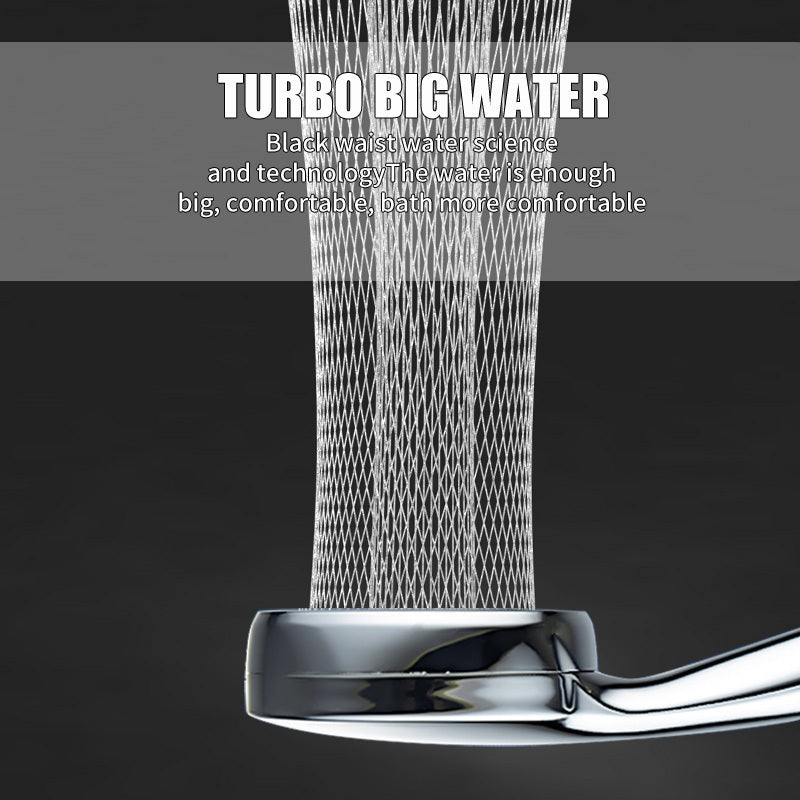 Rainfall Shower Head Bathroom Accessories Chrome Water Saving Spa Showerhead