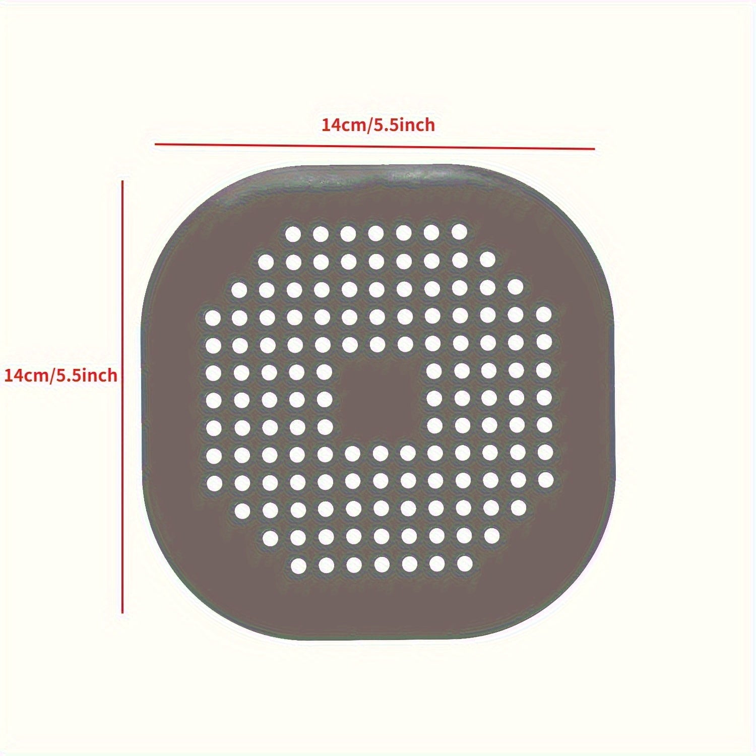 3/5 Pack Silicone Sink and Shower Drain Filters for Kitchen Bathroom