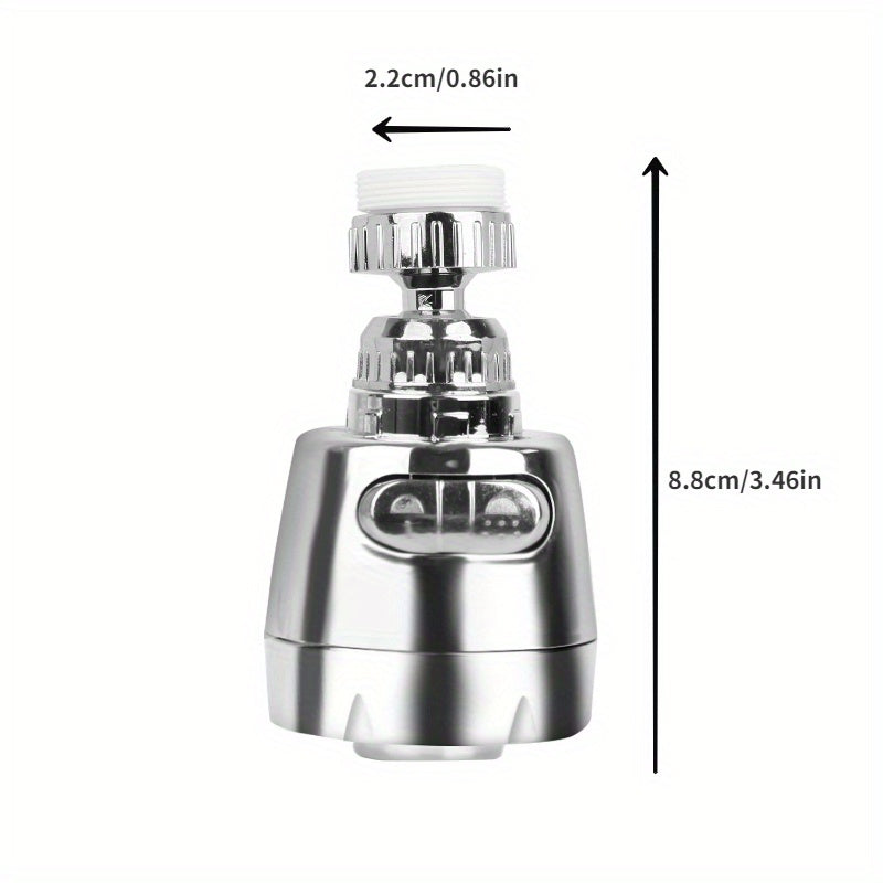 Rotating Kitchen Faucet Adapter Water-Saving Spray Nozzle for RV