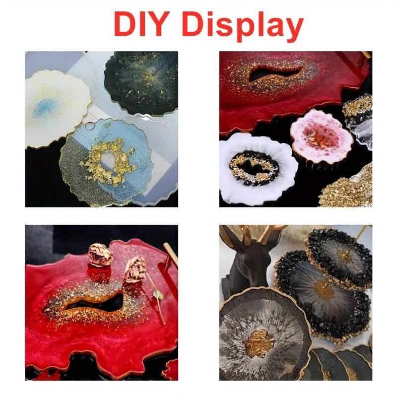 Crushed Glass Stones for Resin Crafts and Nail Art Irregular Broken Decorative Glass