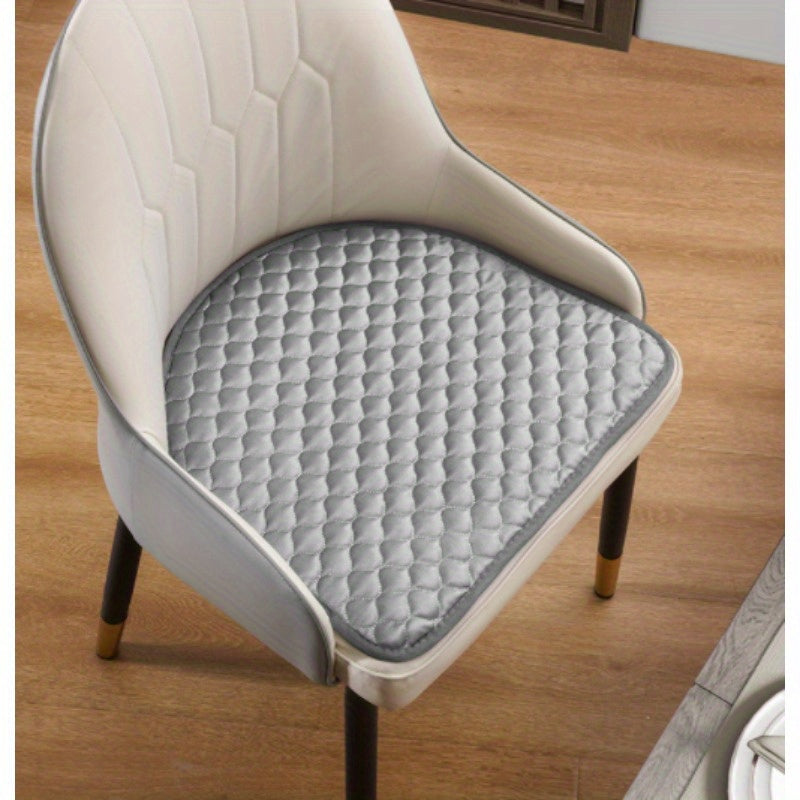 Solid Color Chair Mat with Anti-slip and Anti-fouling Properties for Home Dining