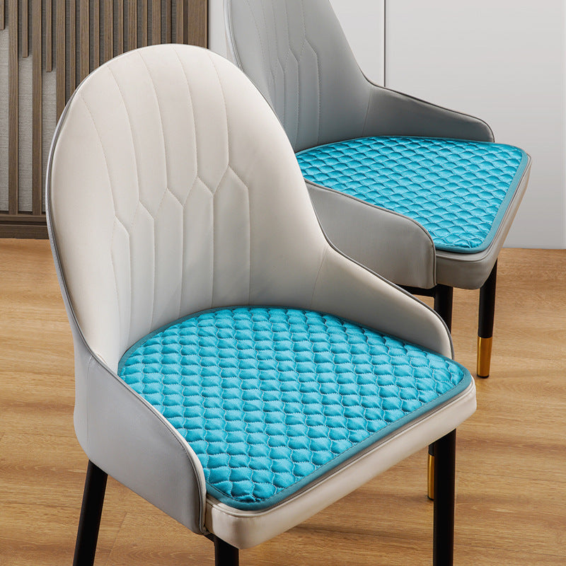 Solid Color Chair Mat with Anti-slip and Anti-fouling Properties for Home Dining