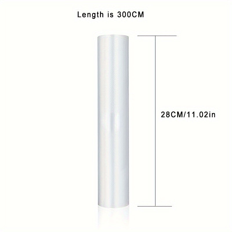 Vacuum Sealer Bags Pack of 2 Textured Airtight Food Storage for Meat Fruit Vegetables