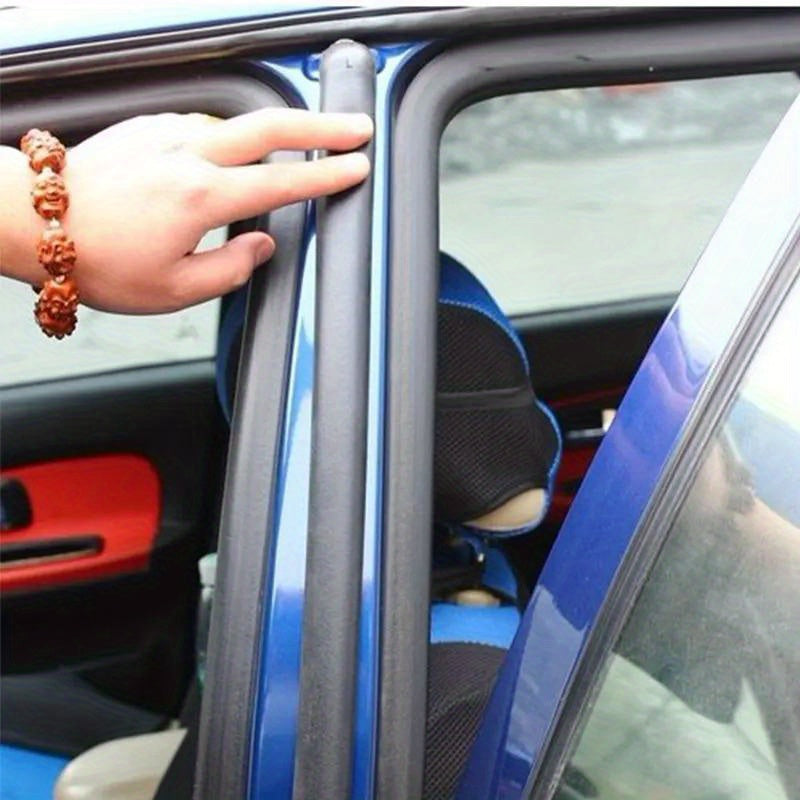 Avtomobil eshigi yopishqich chiziq o'rta B ustun shovqin izolyatsiyasi chang o'tkazmaydigan