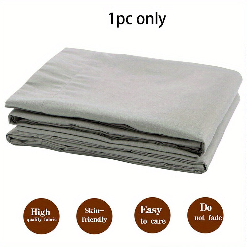 Soft Brushed Polyester Pillowcase 48x74cm Wrinkle Fading Stain Resistant