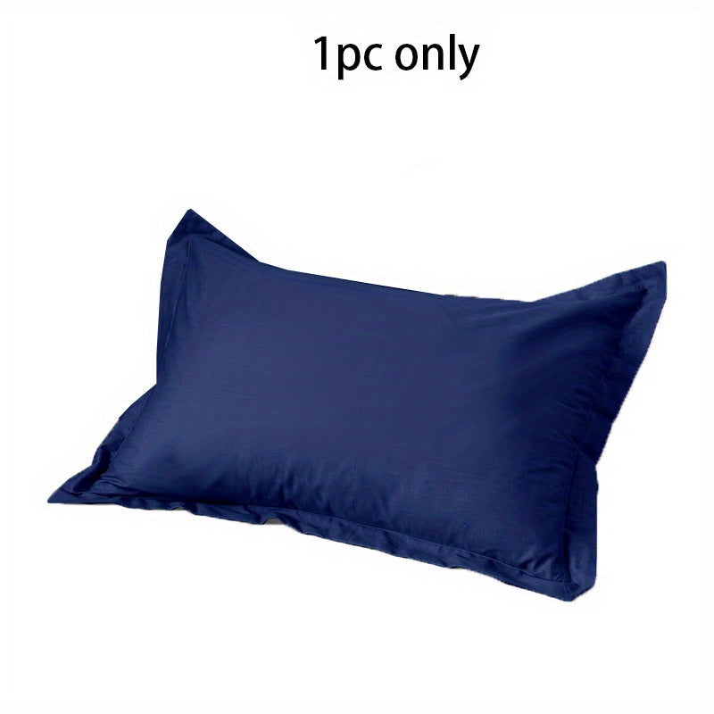 Soft Brushed Polyester Pillowcase 48x74cm Wrinkle Fading Stain Resistant