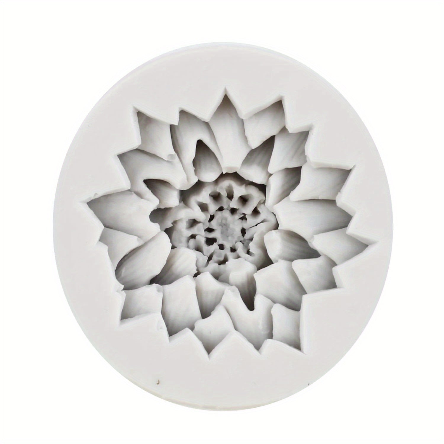 Silicone Mold for 3D Lotus Chrysanthemum Flower Cake Decorating Baking