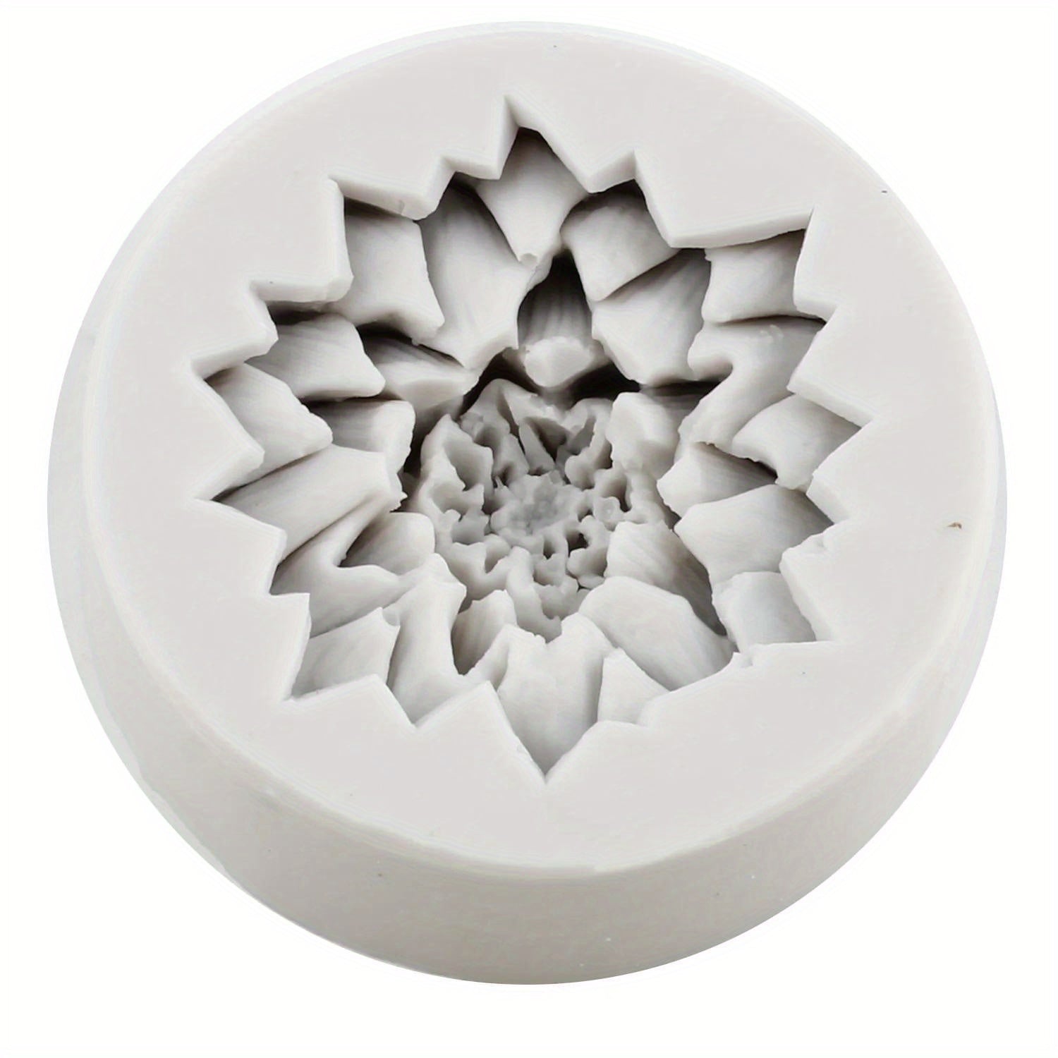 Silicone Mold for 3D Lotus Chrysanthemum Flower Cake Decorating Baking