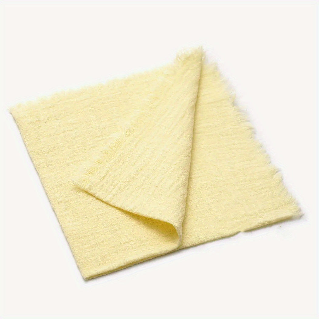Cotton Cloth Napkins Set 6 Pieces 42x42cm for Weddings Parties Home Decor