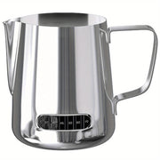 600ml Stainless Steel Milk Frothing Pitcher with Thermometer for Coffee Art
