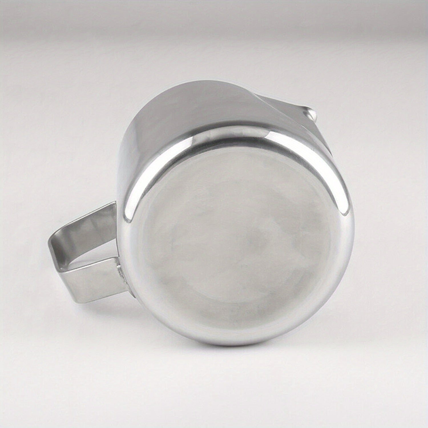 600ml Stainless Steel Milk Frothing Pitcher with Thermometer for Coffee Art