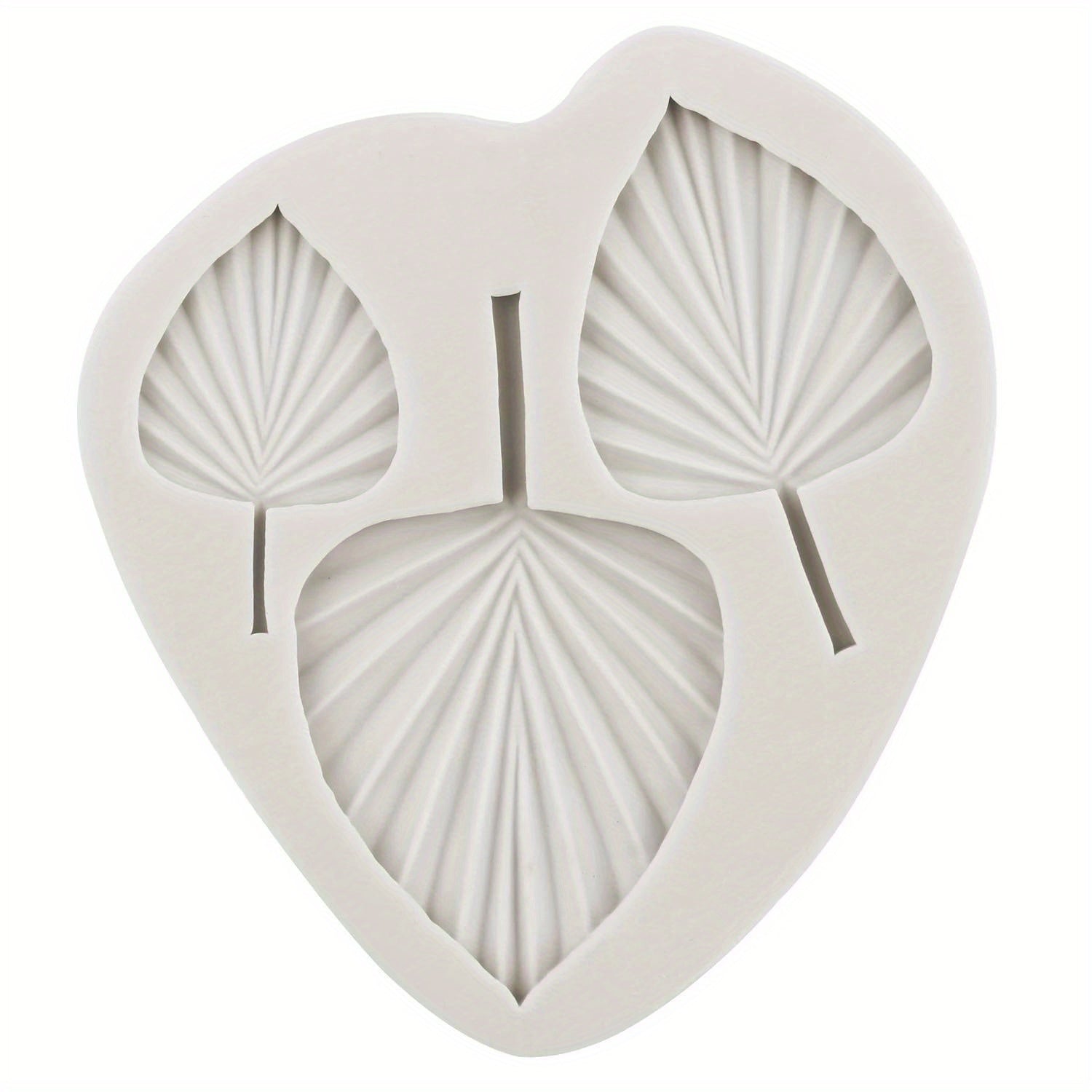 Silicone Mold for Palm Leaves Cake Decorating Cupcakes Candy Polymer Clay Chocolate