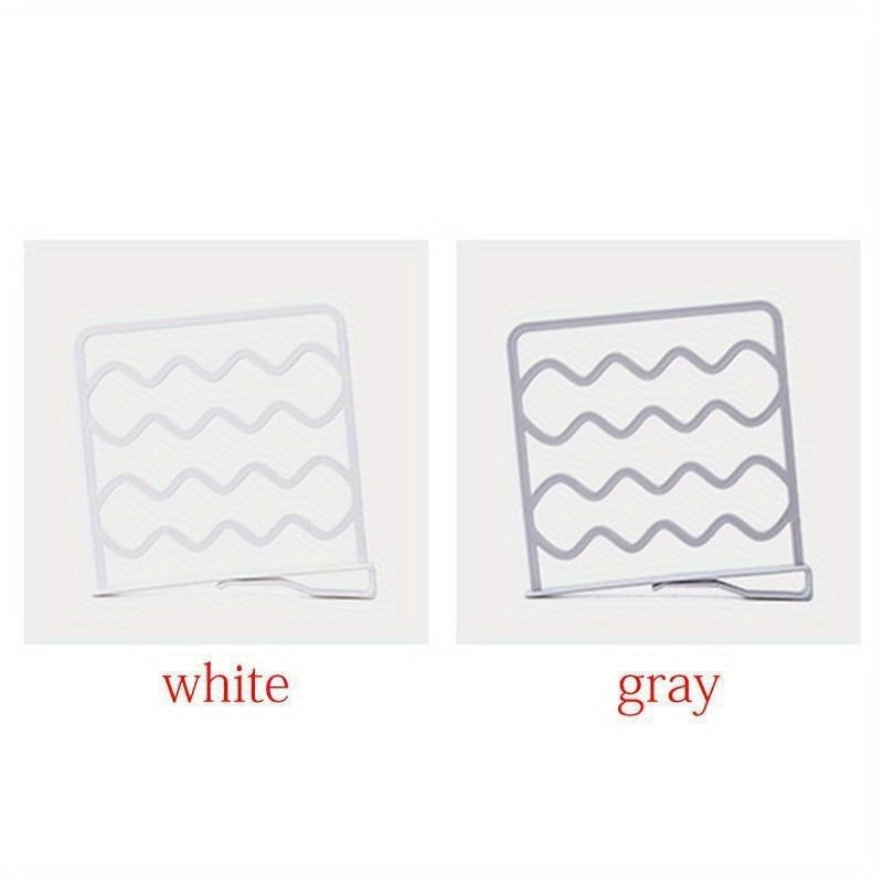 Separadores de armario de plástico con patas antideslizantes para organizar armarios, baños y oficinas