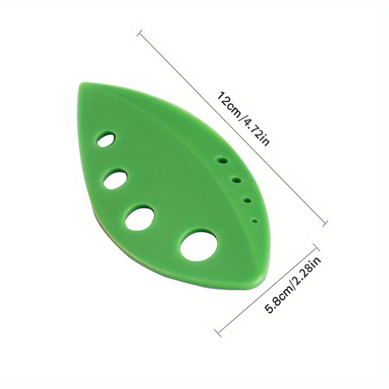 Herb Stripper Tool for Parsley Cilantro Rosemary Durable ABS Plastic Green