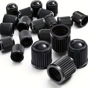 20 Pcs Black Tire Valve Stem Caps Universal Car Bike Truck Motorcycle