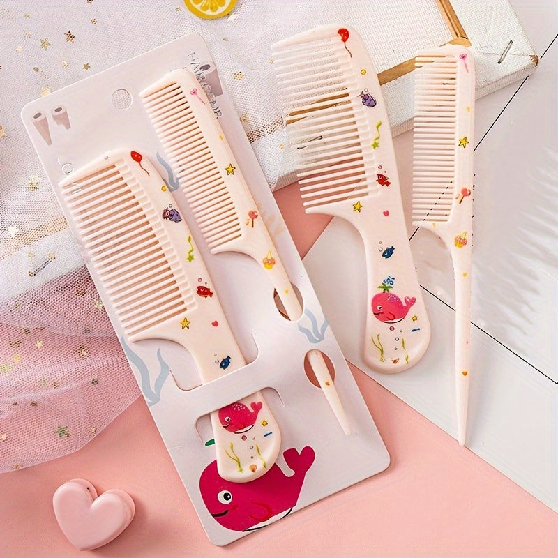 Unisex Anti-Static Cartoon Hairdressing Comb Hair Styling Brush