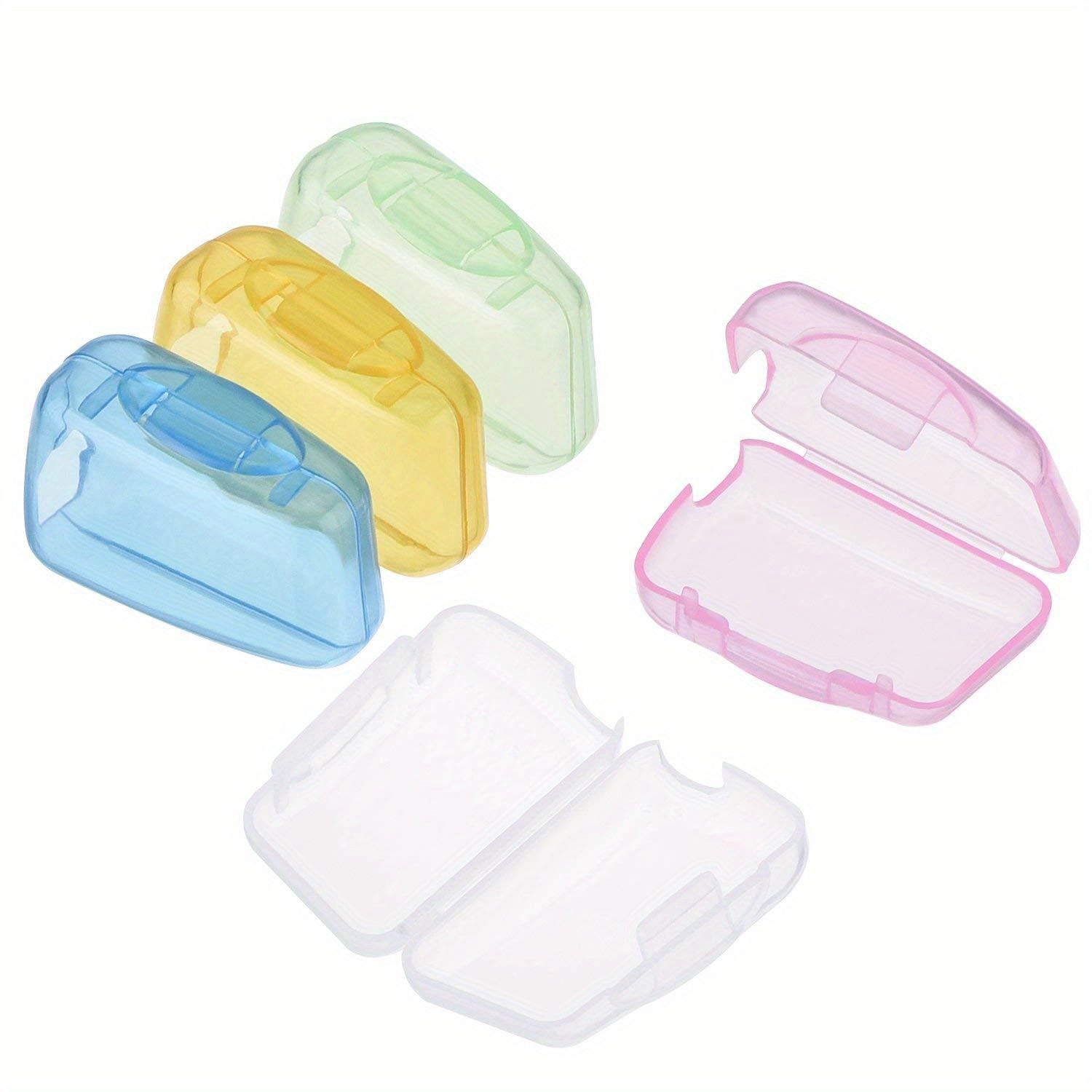 Travel Toothbrush Covers Set Dustproof Toothbrush Head Protectors Pack of 5