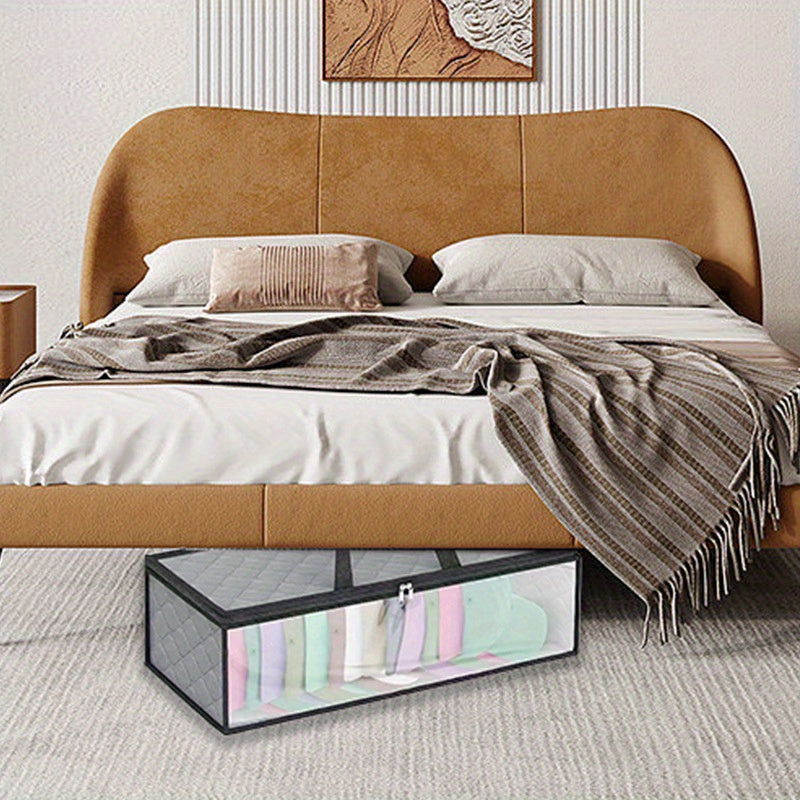 Hanging Wardrobe Storage Organizer for Clothes Hats and Foldable Items Behind Door