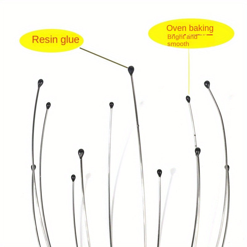 Stainless Steel Head and Scalp Massager Octopus Shape Random Color