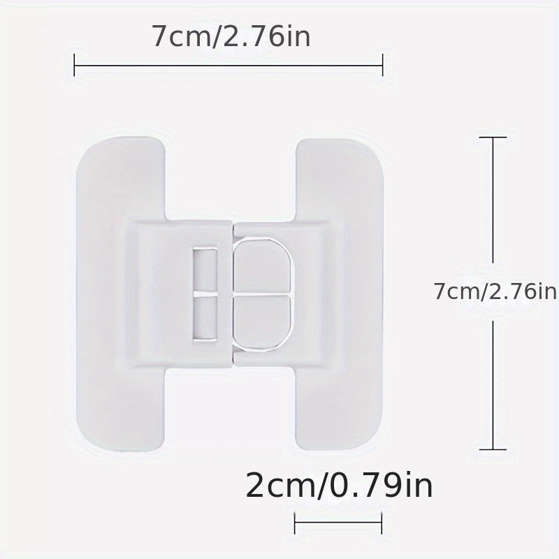 Bolalar uchun muzlatgich kaliti, bardoshli plastmassa, oson o'rnatish, burg'ulashsiz