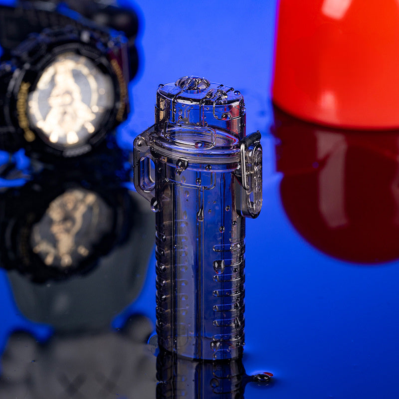 s: Suv o'tkazmaydigan sham yoqadigan saqlash qutisi, sayohat va ochiq havoda foydalanish uchun portativ himoya