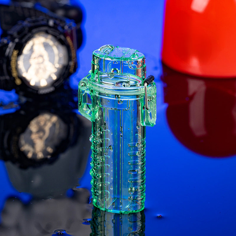 s: Suv o'tkazmaydigan sham yoqadigan saqlash qutisi, sayohat va ochiq havoda foydalanish uchun portativ himoya