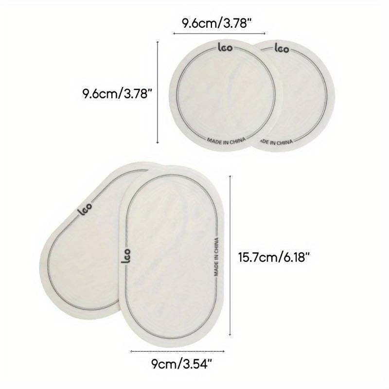 Bass Drum Protective Patches for Single Double Pedal White Black Pack of 2