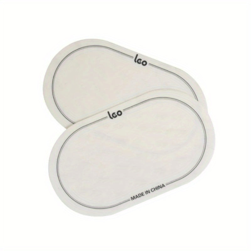 Bass Drum Protective Patches for Single Double Pedal White Black Pack of 2