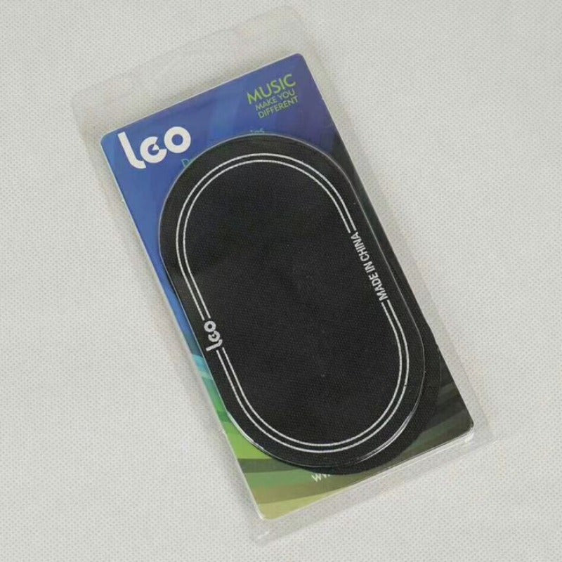 Bass Drum Protective Patches for Single Double Pedal White Black Pack of 2