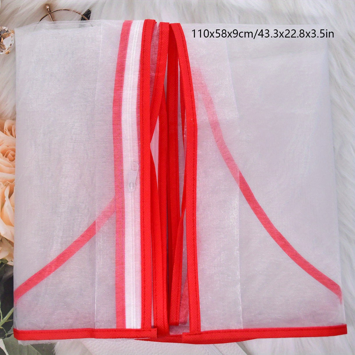 Long Dress and Gown Garment Bag 180cm Washable Breathable Dustproof Storage